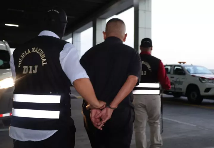 El reclutador fue detenido esta semana en el aeropuerto de Tocumen. Foto: Cortesía