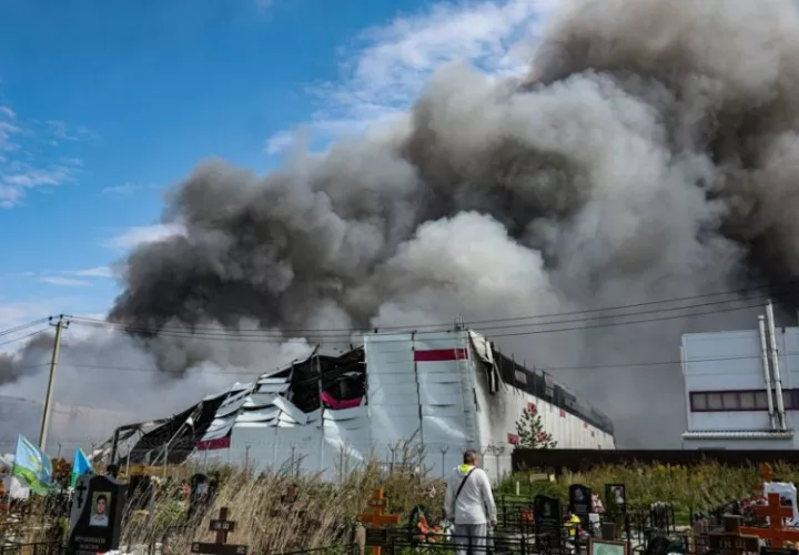 Guerra entre Rusia y Ucrania. Foto: EFE