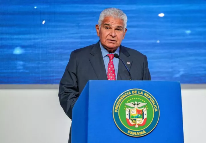 El presidente José Raúl Mulino. Foto: Cortesía