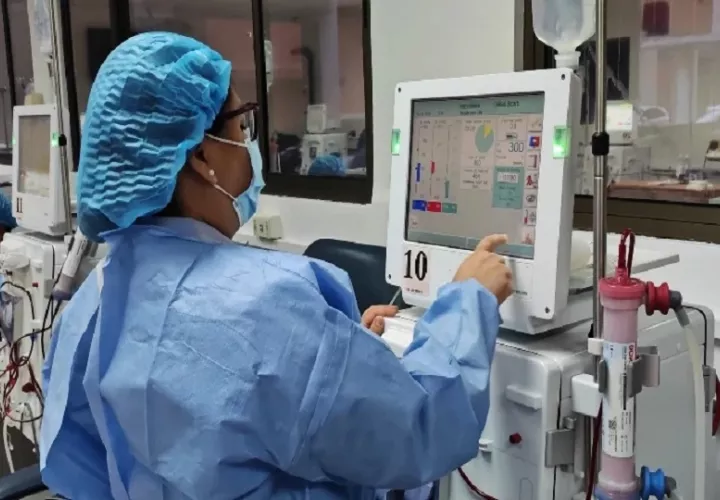 Cien pacientes serán atendidos en sala metro 3 para la realización de hemodiálisis. 
