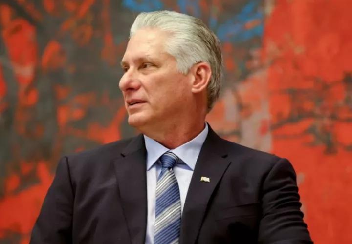 El presidente de Cuba, Miguel Díaz-Canel. Foto: EFE