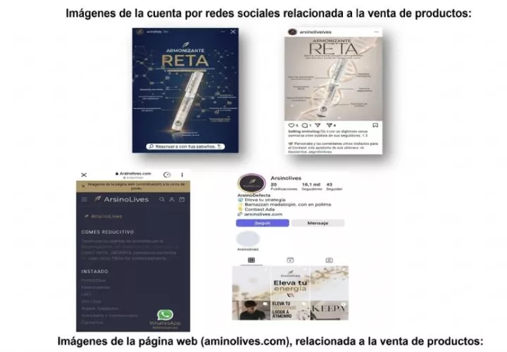 El Ministerio de Salud insta a la población no adquirir estos productos. Foto Minsa