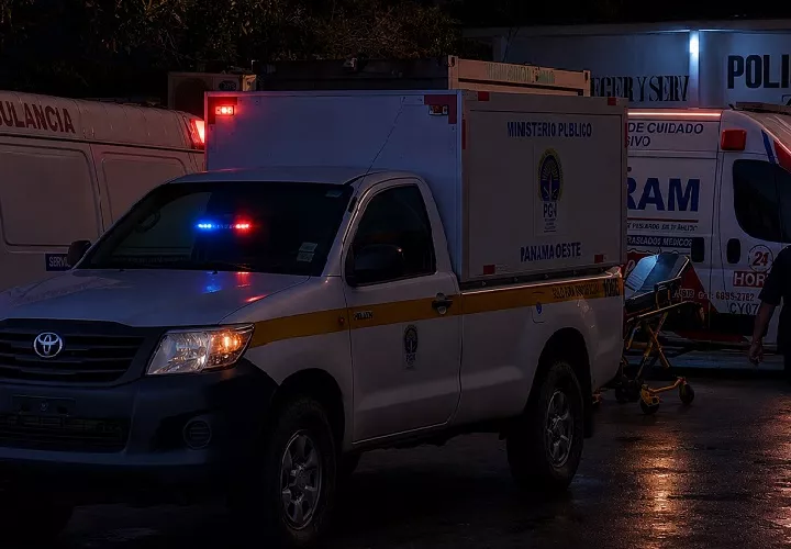 La noche del martes se reportó otro ataque armado en la barriada Altos de Las Praderas, en La Chorrera, donde un hombre recibió varios impactos de bala. Foto. Eric Montenegro