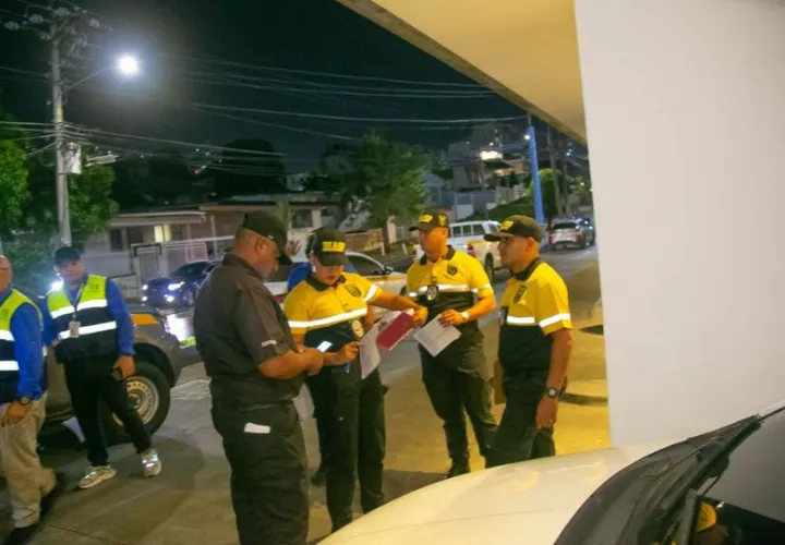 El Mitradel realizó un operativo nocturno. Foto: Cortesía