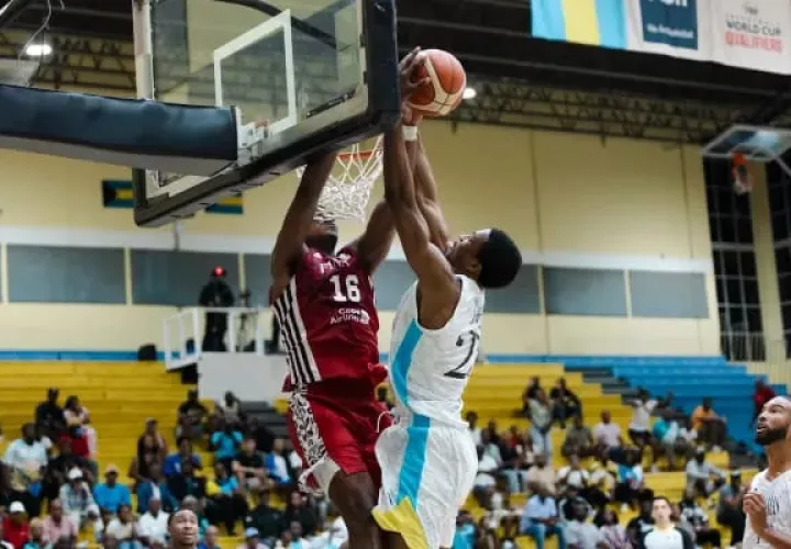 Bahamas venció a Panamá en el partido camino a Catar 2027. Foto: FIBA