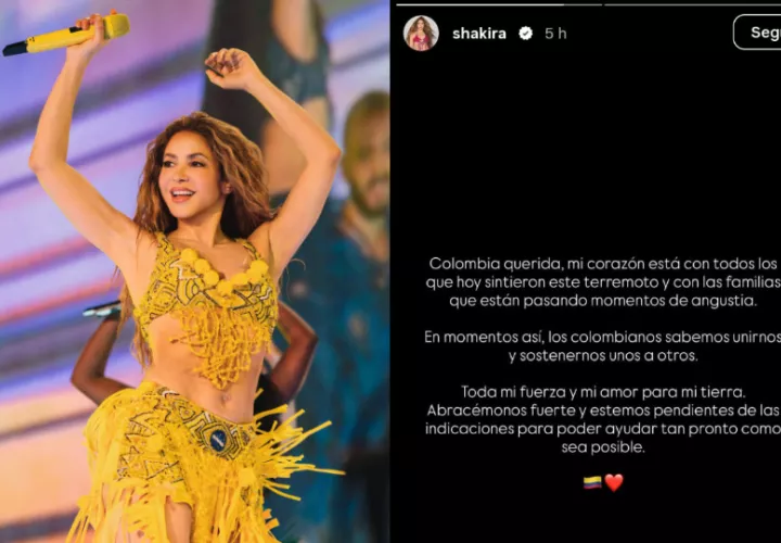 Shakira. Foto: Instagram / @shakira