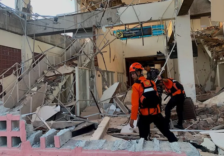 El sismo tuvo lugar cerca de las 06:00 de la mañana hora local. Foto: EFE
