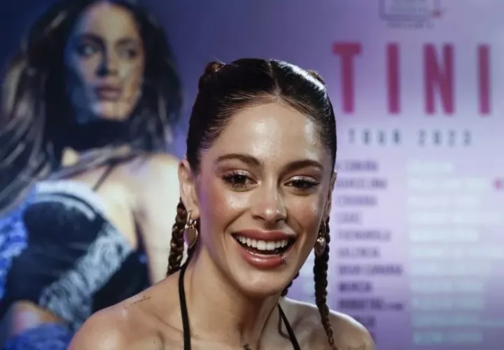 La cantante argentina Tini Stoessel. Foto: EFE / Sergio Pérez