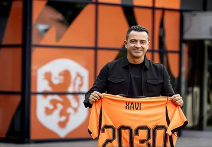 Xavi Hernández, nuevo técnico de Países Bajos. Foto: EFE