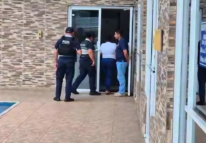 Luris Edith Cedeño fue aprehendida la tarde del viernes por unidades de la Policía Nacional, como brazo auxiliar del Ministerio Público,. Foto. Thays Domínguez