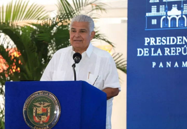 El presidente  José Raúl Mulino. Foto: Cortesía