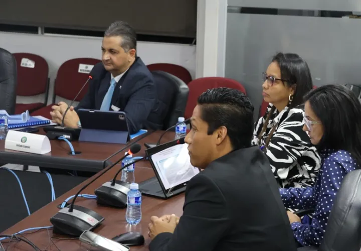 El director de la APA,  Luis Carlos Solís,y su equipo sustentaron esta semana. Foto: Cortesía
