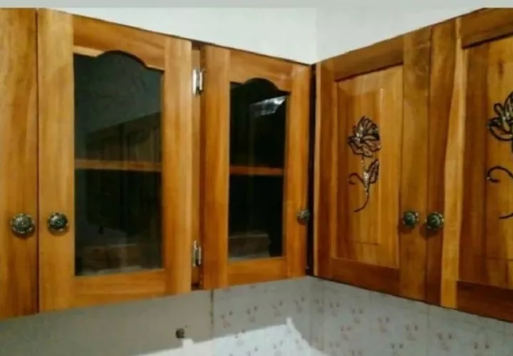 Una muestra de la destreza del ebanista.