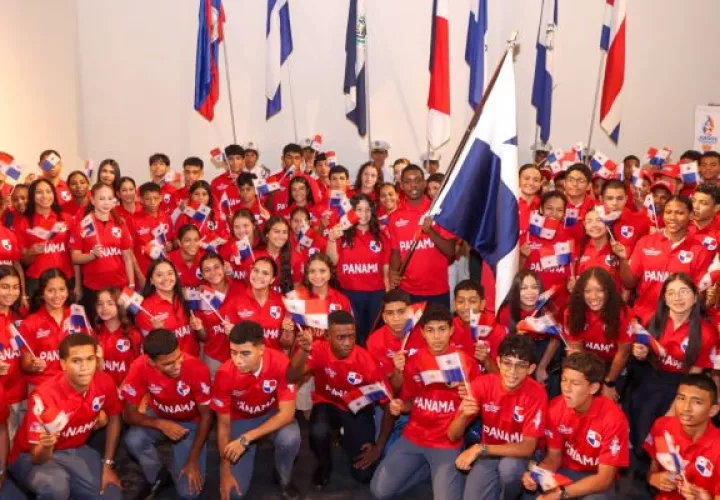 Los estudiantes panameños se encuentran listos para competir en los Juegos Codicader en Honduras. Foto: Cortesía