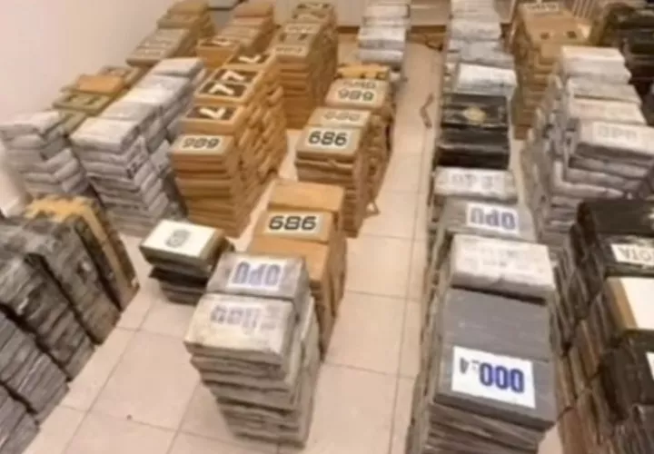 Droga encontrada en la vivienda. Foto: Diomedes Sánchez
