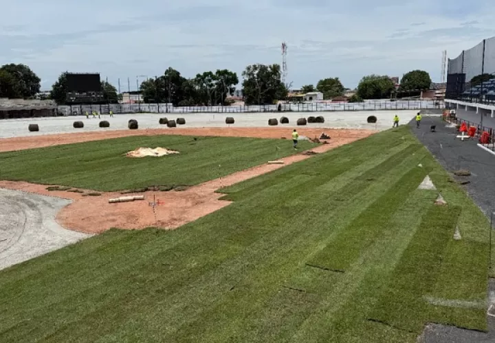 Estadio Rico Cedeño de Chitré. Foto:Pandeportes