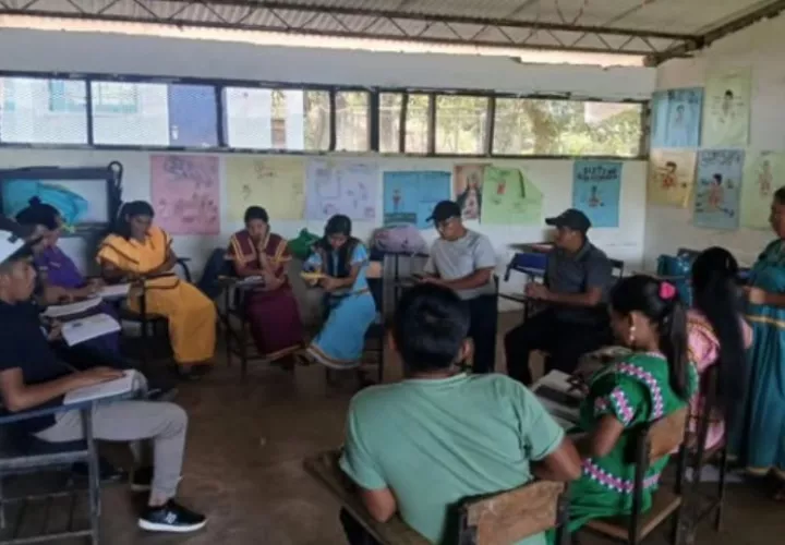Estudiantes de la Universidad Autónoma de los Pueblos Indígenas. Foto: Cortesía