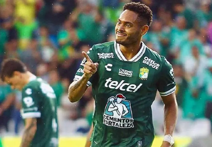 Ismael Díaz, jugador panameño del León FC. Foto: EFE