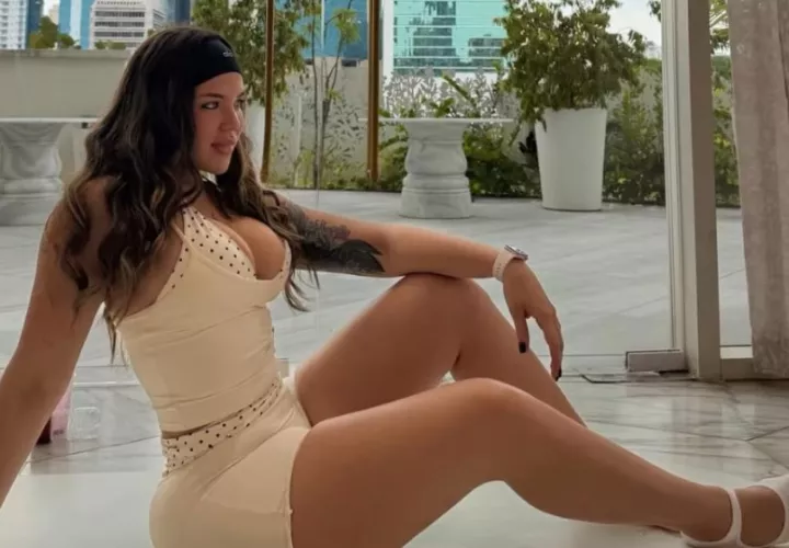 La novia de 'Boza'. Foto: Instagram
