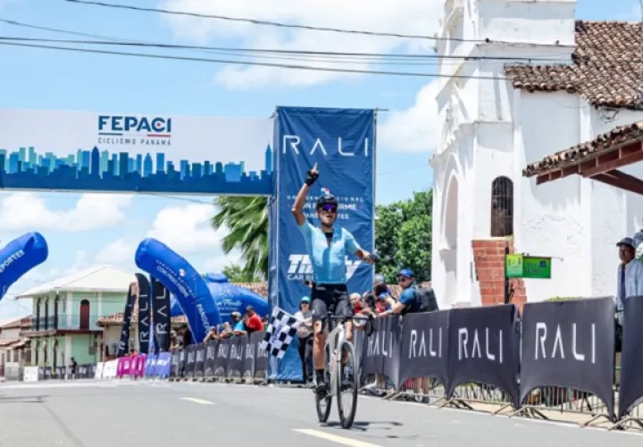 El hondureño Fredd Matute se ganó la primera etapa del Tour de Panamá. Foto: Fepaci