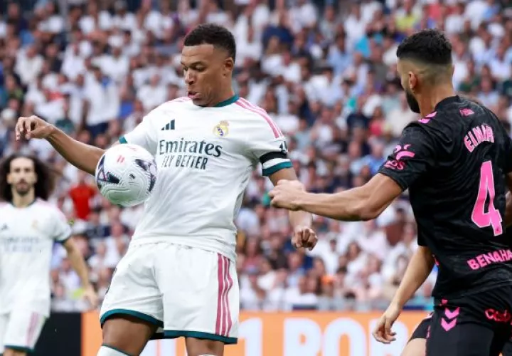 El francés Kylian Mbappé es el  jugador del Real Madrid. Foto: EFE