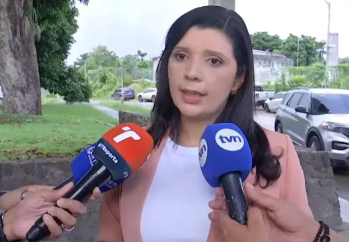 La ministra del Mitradel, Jackeline Muñoz. 
