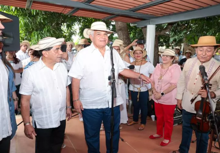 El presidente en Guararé. Foto: Cortesía
