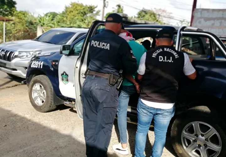 El sospechoso fue aprehendido el pasado 1 de septiembre en el distrito de Capira, provincia de Panamá Oeste, mediante una operación efectuada por la Policía Nacional . Foto. Ericmontenegro.IA