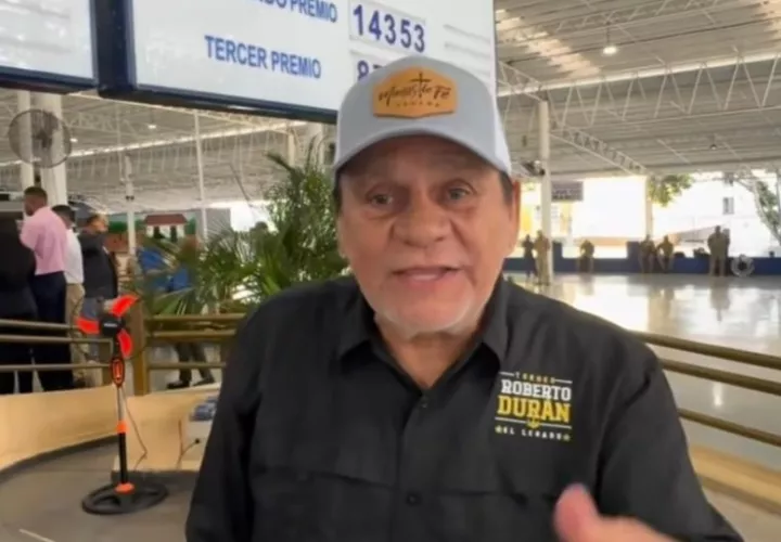 Roberto Durán. Foto: Instagram