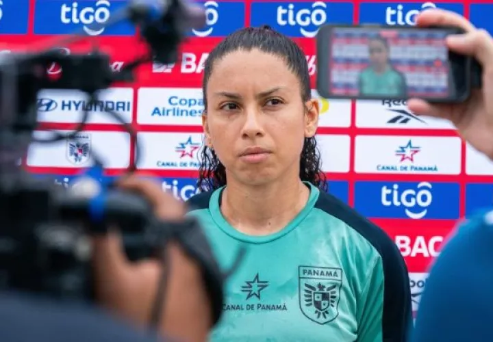 Schiandra González, jugadora del seleccionado femenino panameño. Foto: FPF