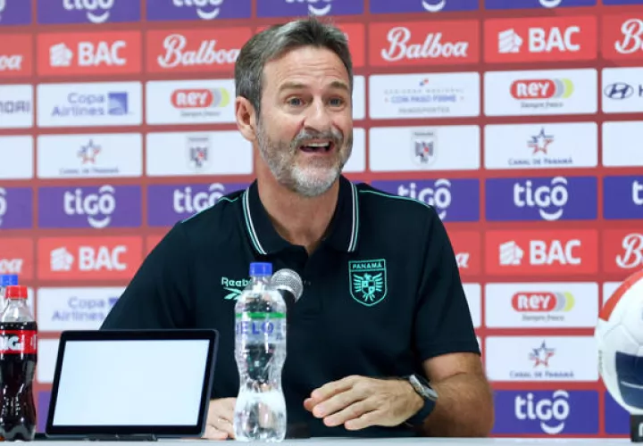 Thomas Christiansen, técnico de Panamá. Foto: EFE