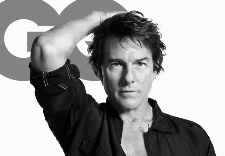 Tom Cruise en la portada de la revista GQ. Foto: revistagq.com