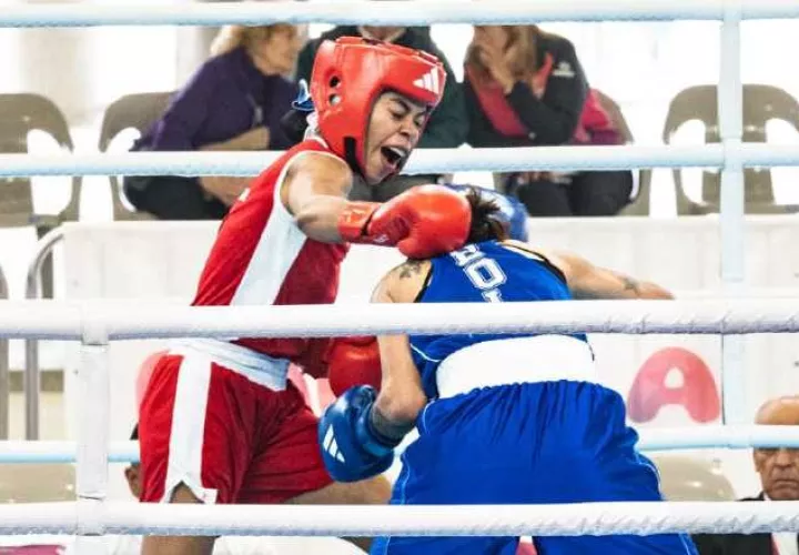 Yuliett Hinestroza avanzó a la semifinal del boxeo femenino en los Juegos Suramericanos. Foto: COP