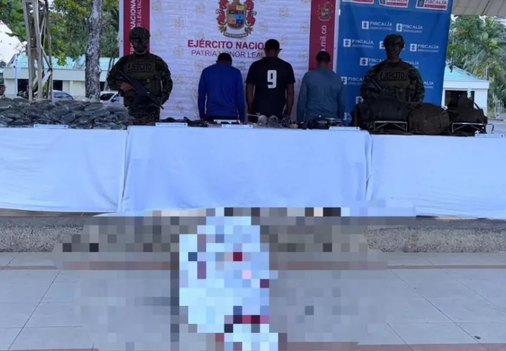 Hallaron a miembros del Clan del Golfo. Foto: Cortesía