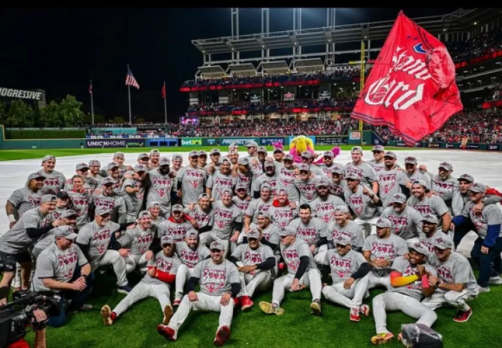 Los Guardianes de Clevelanda ganarón al serie divisional a los Medias Blancas de Chicago. Foto: Instagram