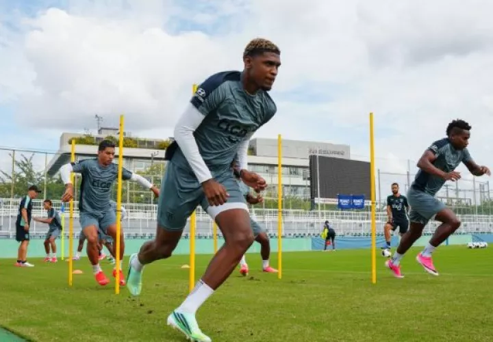 Josué Vergara se unió a los entrenamientos del seleccionado panameño. Foto: FPF