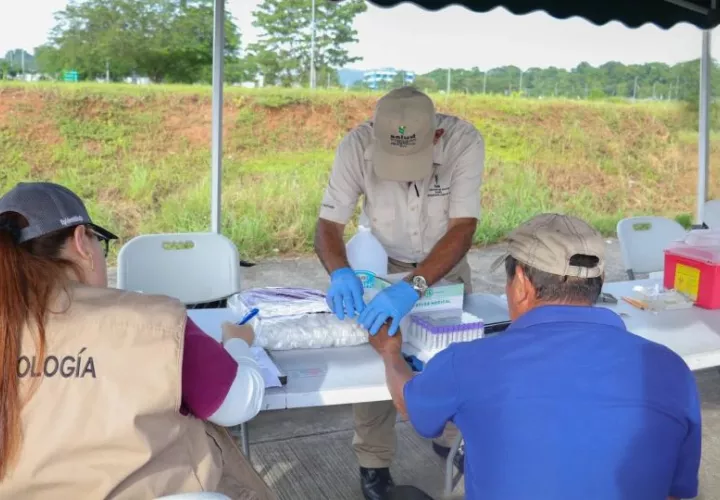 Se están realizando pruebas para detectar posibles casos. Foto: Cortesía