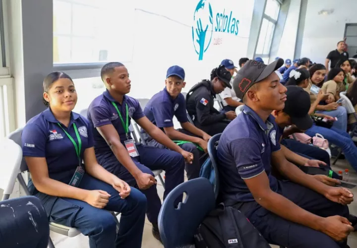 Jóvenes unen fuerza contra el pandillerismo. Foto: Cortesía/Minseg
