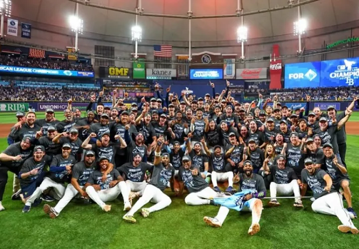 Los Rays de Tampa Bay son los campeones de la Liga Americana. Foto: Instagram
