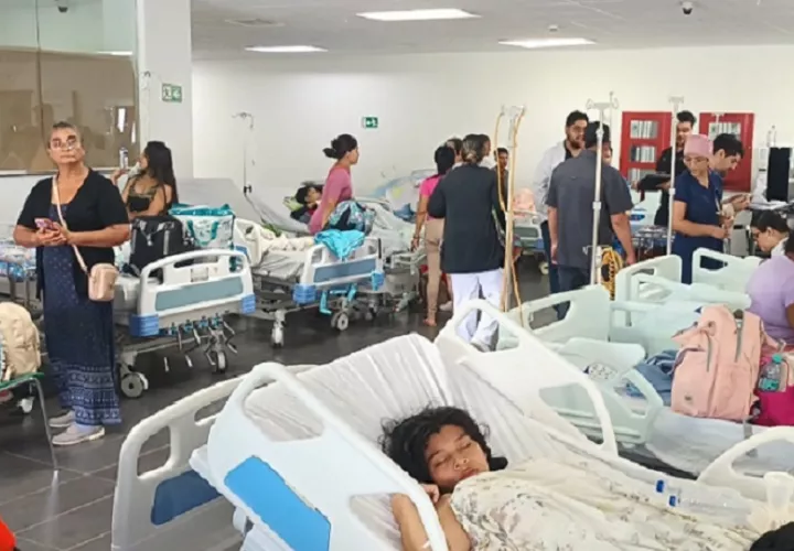 Como parte de las acciones de respuesta, el ministro de Salud, Fernando Boyd Galindo, visitó varias instalaciones hospitalarias, entre ellas el Hospital Regional Dr. Luis “Chicho” Fábrega. Foto. Melquíades Vásdquez
