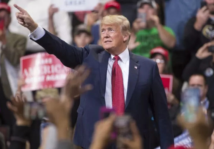 Donald Trump, presidente de los Estados Unidos. /Foto/EFE