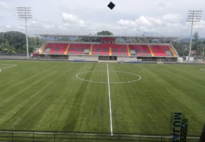 Estadio San Cristóbal en David, Chiriquí. /Foto Pandeportes