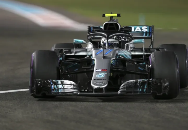 Valtteri Bottas marcó el mejor tiempo ayer.