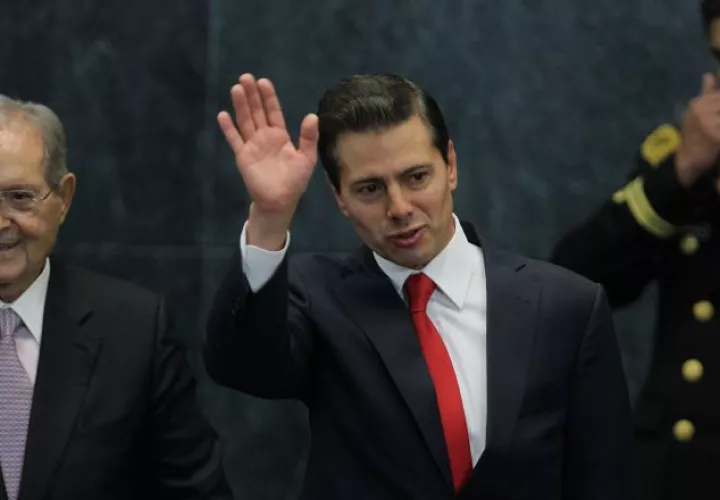 Enrique Peña Nieto termina su período el 1 de diciembre. EFE