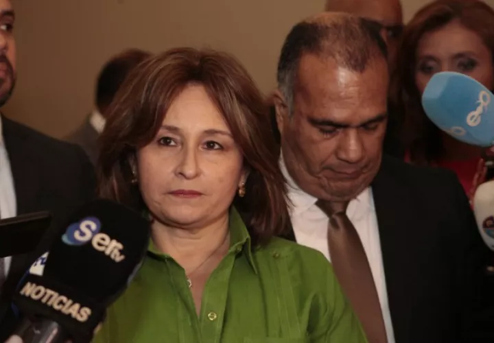 La procuradora de la nación, Kenia Porcell, sigue sorprendiendo. /Foto Víctor Arosemena