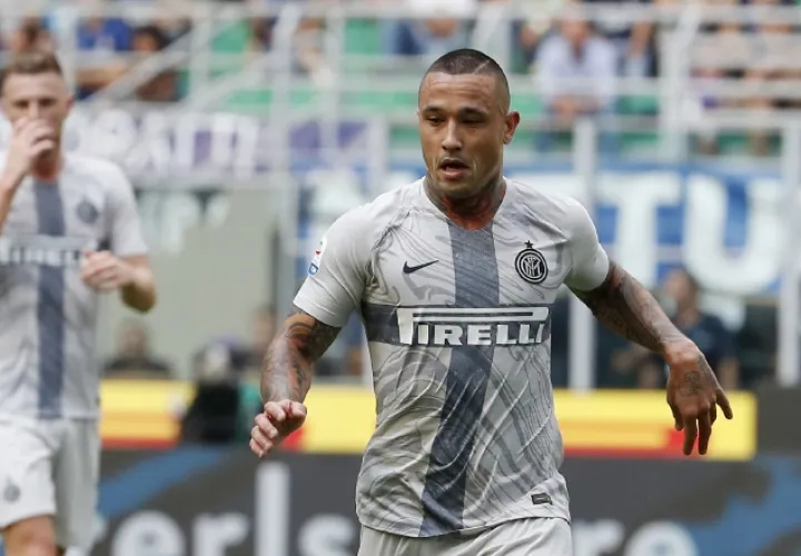 Radja Nainggolan llegó esta temporada al Inter. /Foto AP