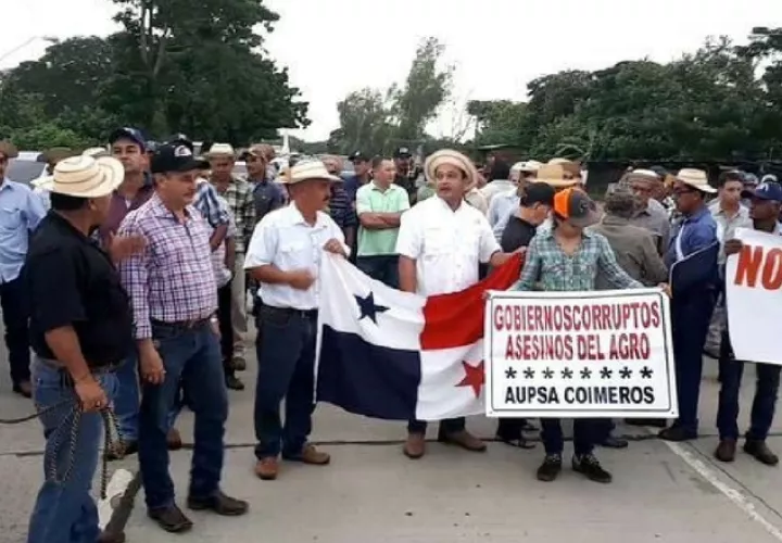 En la última protesta que realizaron los productores detuvieron a varios. /Foto Archivo