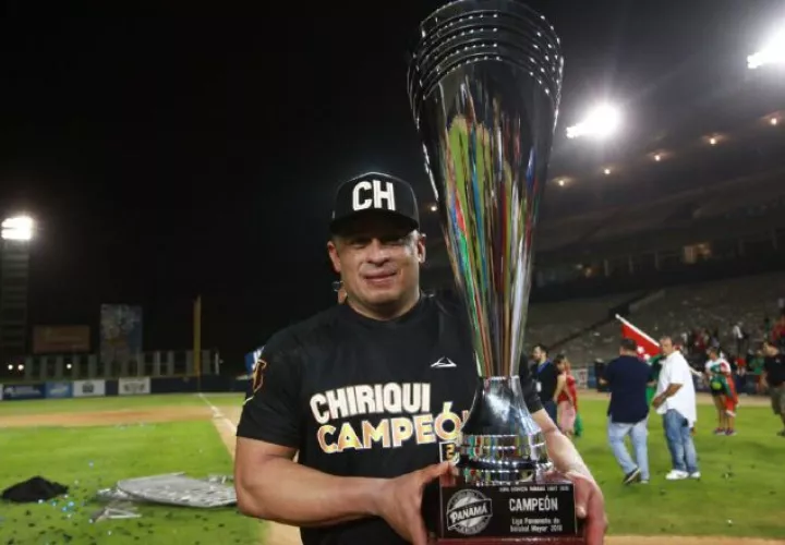 Carlos Ruiz ya alzó el título el año pasado con Chiriquí. Anayansi Gamez