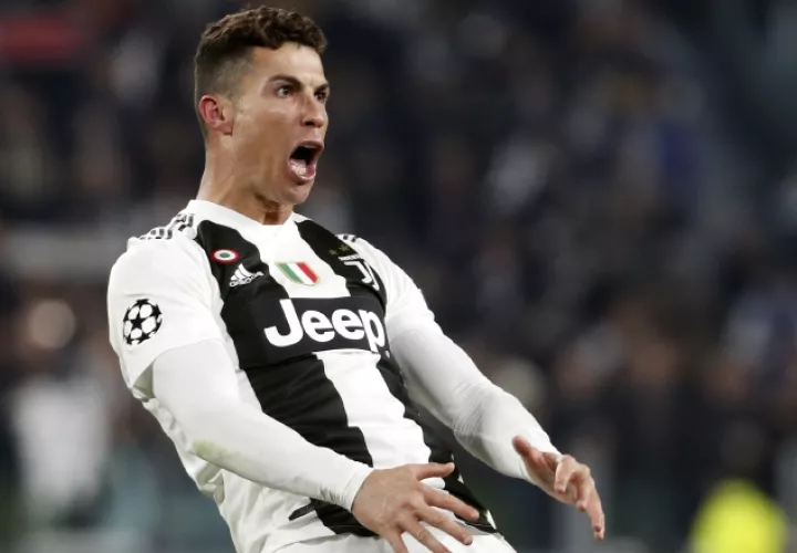 Cristiano Ronaldo marcó un triplete ante el Atlético Madrid. AP