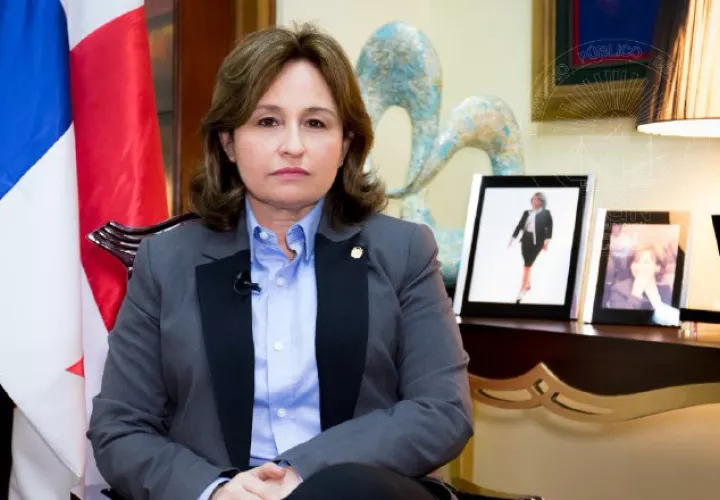 Kenia Isolda Porcell, procuradora general de la nación. Archivo
